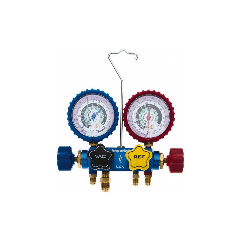 Imperial - Diversitech 4 Valve Manifold Gauge | MSC Direct