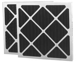 Pleated Air Filter: 15 x 25 x 1", MERV 8, 30 to 35% Efficiency, Wire-Backed Pleated