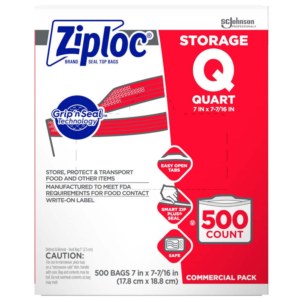 Ziploc Big-Bag 5-Count 3-Gallon (s) Storage Bags in the Plastic