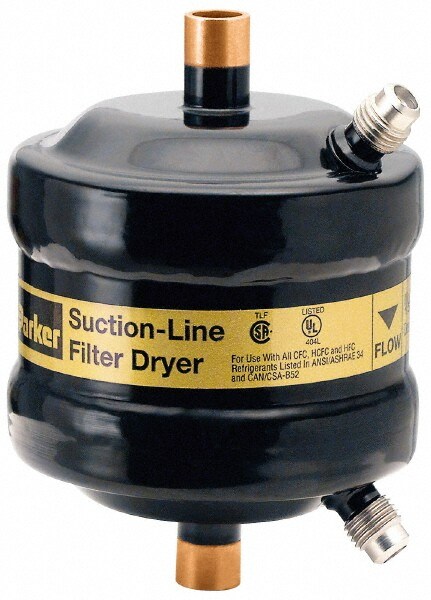 Refrigeration Products; Connection Size: 7/8 (Inch); Length (Decimal Inch): 4.970 ; Cut-Out Length: 3.47 (Decimal Inch); Cut-Out Length: 3 (Inch); Water Capacity in Drops: 284 ; Diameter (Decimal Inch): 4.0000