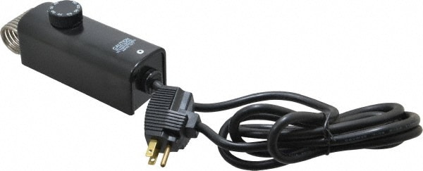 40 to 110°F, Heat Only, Industrial Thermostat (Coiled Bulb with 6' Line Cord)