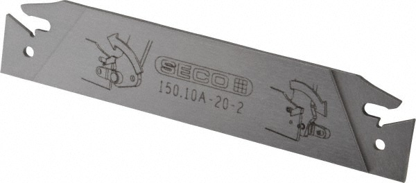 Seco 2578580 150.10A Double End Neutral Indexable Cutoff Blade Image