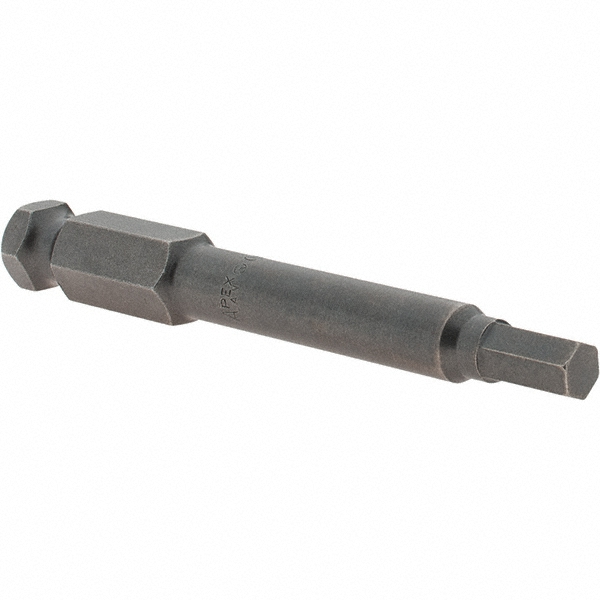 APEX Power Screwdriver Bit: Hex Bit, 1/4" Hex - 7/16" Drive, 3-1/2" OAL | Part #AN-08