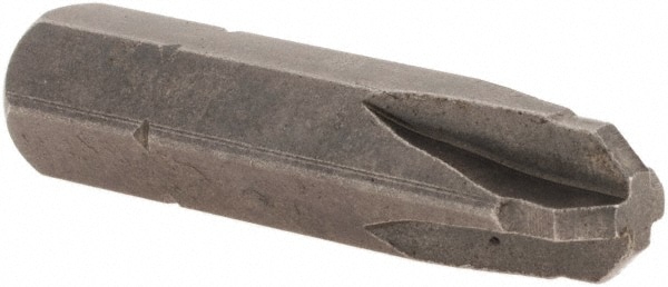 Hex Screwdriver Insert Bit: 1/4" Hex, 1.13" OAL