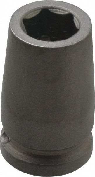 Impact Socket: 3/8" Drive, 10mm Socket, Hex Drive
