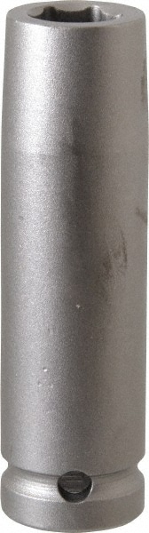Impact Socket: 1/2" Drive, 13mm Socket, Hex Drive