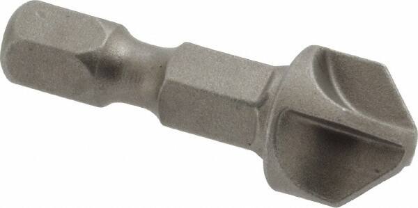Power Screwdriver Bit: #1/4 Phillips, 1/4" Torq-Set Speciality Point Size, 1/4" Hex Drive