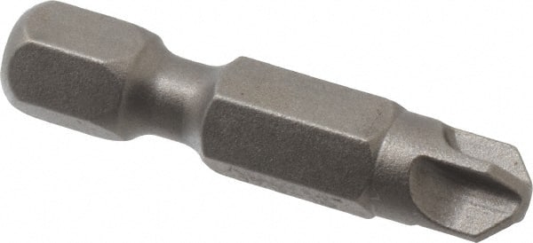 Power Screwdriver Bit: #10 Phillips, #10 Torq-Set Speciality Point Size, 1/4" Hex Drive