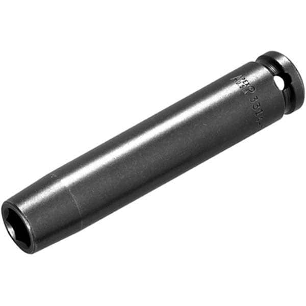 Impact Socket: 1/2" Drive, 7/8" Socket, Hex Drive