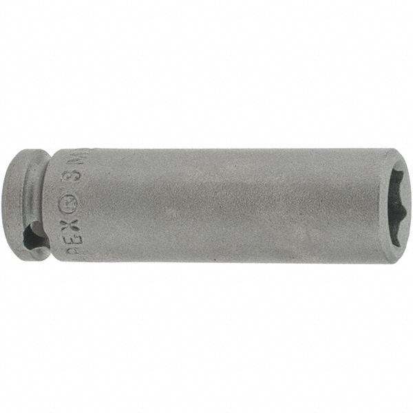Impact Socket: 8mm Socket, Hex Drive