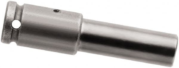 Socket Adapter: Square-Drive to Hex Bit, 3/8" Square Female