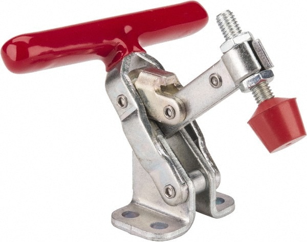 De-Sta-Co 202-T Manual Hold-Down Toggle Clamp: Vertical, 200 lb Capacity, Solid Bar, Flanged Base Image