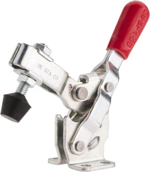 de Sta Co 215-U Horizontal Handle Hold Down Action Clamp with U-Shaped Bar and Flanged Base