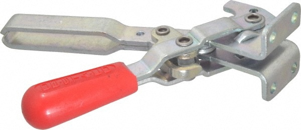 De-Sta-Co 247-U Manual Hold-Down Toggle Clamp: Vertical, 1,000 lb Capacity, U-Bar, Flanged Base 