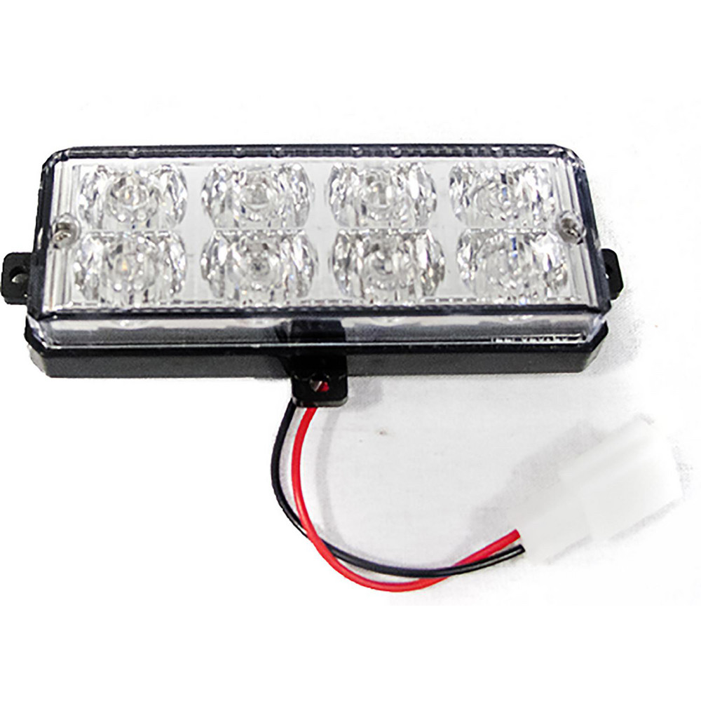 Race Sport Strobe & Flashing Lights; Light Type Strobe; Lens Color