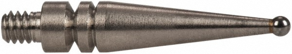 Test Indicator Contact Point: 1.00 mm Ball Dia, Steel Contact Point
