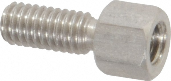 Male-Female Hex Circuit Board Standoff: M4 x 0.7, 6 mm Width Across Flats