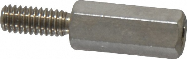 Male-Female Hex Circuit Board Standoff: M4 x 0.7, 6 mm Width Across Flats