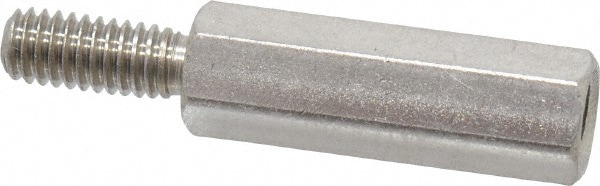 Male-Female Hex Circuit Board Standoff: M4 x 0.7, 6 mm Width Across Flats