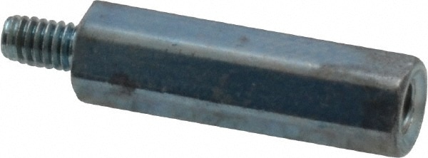 Male-Female Hex Circuit Board Standoff: M2.5 x 0.45, 4.5 mm Width Across Flats
