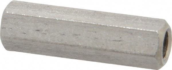 Female Hex Circuit Board Standoff: M4 x 0.7, 22 mm OAL, 6 mm Width Across Flats