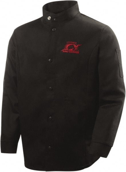 Steiner 1160-M Size M Black Welding & Flame Resistant/Retardant Jacket 