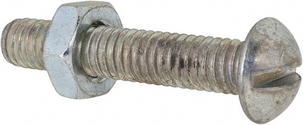 Value Collection RDSB0310175CZ Machine Screw: 5/16-18 x 1-3/4", Round Head, Slotted Image