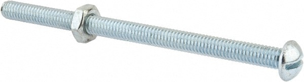 Value Collection RDSB0310500CZ Machine Screw: 5/16-18 x 5", Round Head, Slotted Image