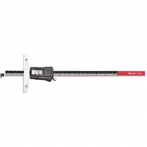 Starrett 12260 0mm to 300mm Stainless Steel Electronic Depth Gage 