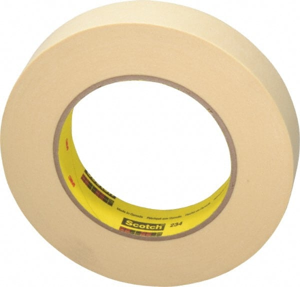 3M Masking Tape: 1″ Wide, 60 yd Long, 5.9 mil Thick, Tan 77185098 MSC  Industrial Supply