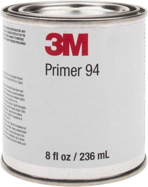 3M - 236.5 mL, Light Yellow Adhesive Primer - 77204519 - MSC Industrial  Supply