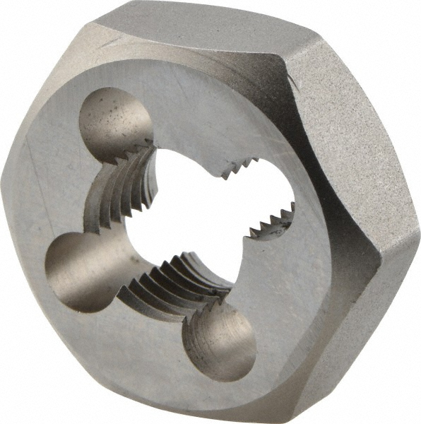 Irwin Hex Rethreading Die 1/220, Right Hand, 1" Hex, Carbon Steel