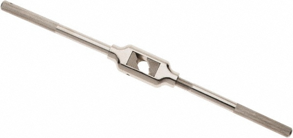 1/4 to 1" Tap Capacity, Straight Handle Tap Wrench - 18" Overall Length