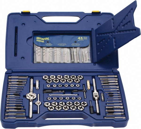 #4-40 to 1/2-20 BSP, Metric Coarse, Metric Fine, NPT, UNC, UNF, Die and Drill Set