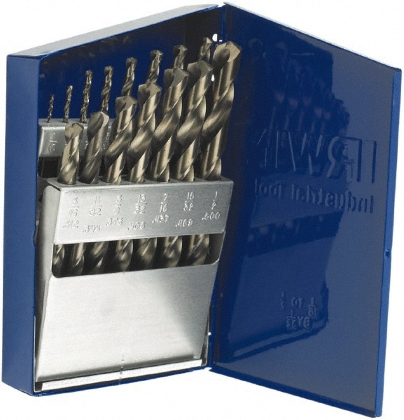 Pack of 12 1//32 Cobalt Jobber Length Drill Bit