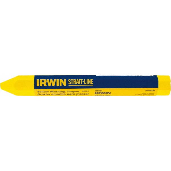 Irwin Irwin Wax Lumber Crayon, Yellow MSC Direct