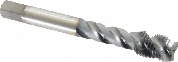 OSG 2949008 Spiral Flute Tap: 7/16-20, UNF, 3 Flute, Modified Bottoming, Vanadium High Speed Steel, TICN Finish Image