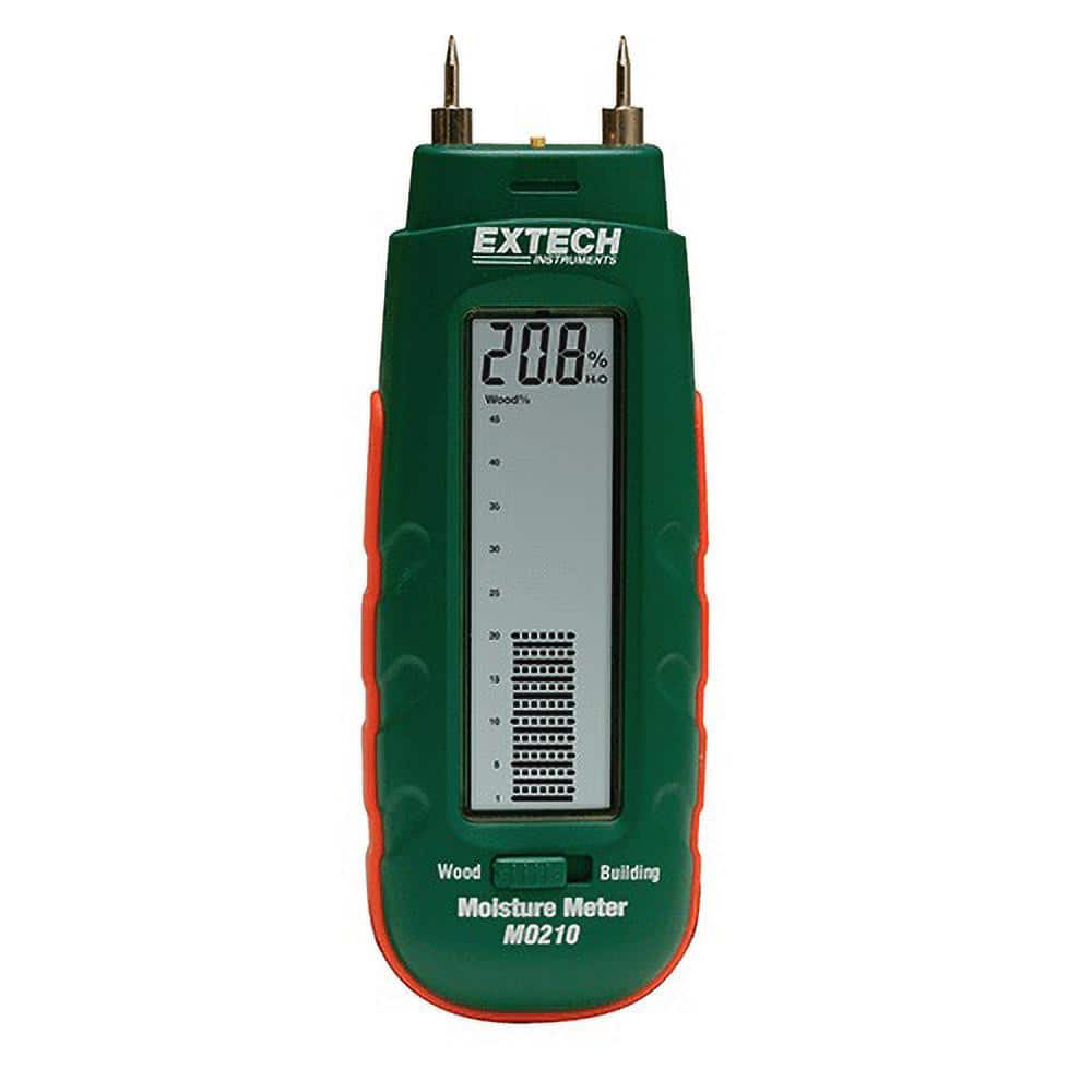 Extech MO210 32 to 104°F Operating Temp, Pocket Size Moisture Meter 
