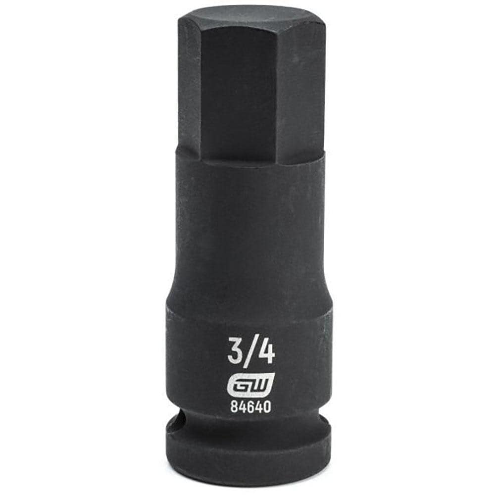 1/2" Drive, 3/4" Hex Size Hex Bit Socket