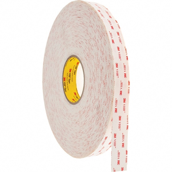 Urethane Foam Tape: 72 yd Long, 25 mil Thick, Acrylic Adhesive
