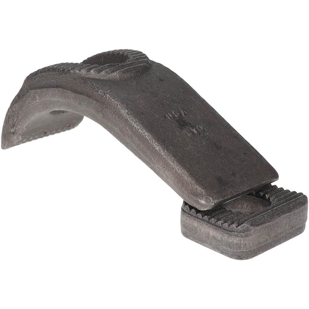 Clamp Strap: Carbon Steel, 5/8" Stud, Plain Nose