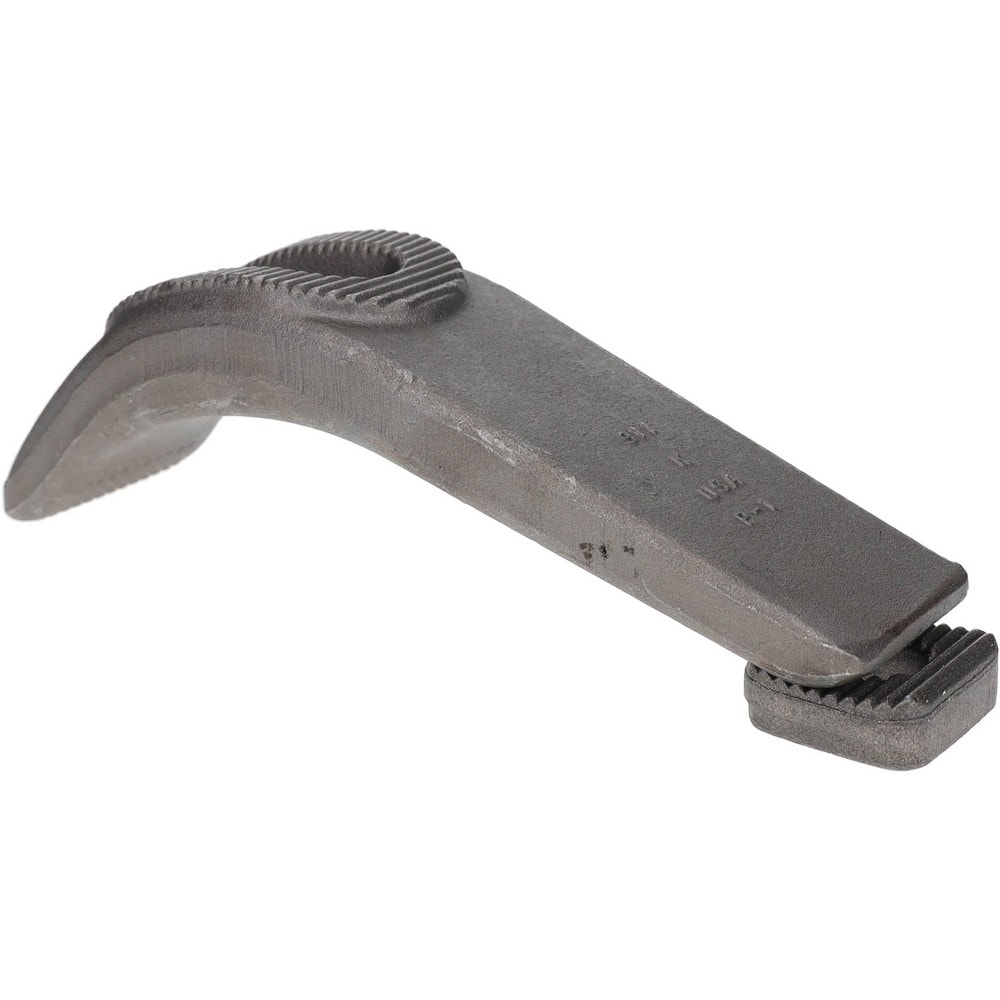 Clamp Strap: Carbon Steel, 3/4" Stud, Plain Nose