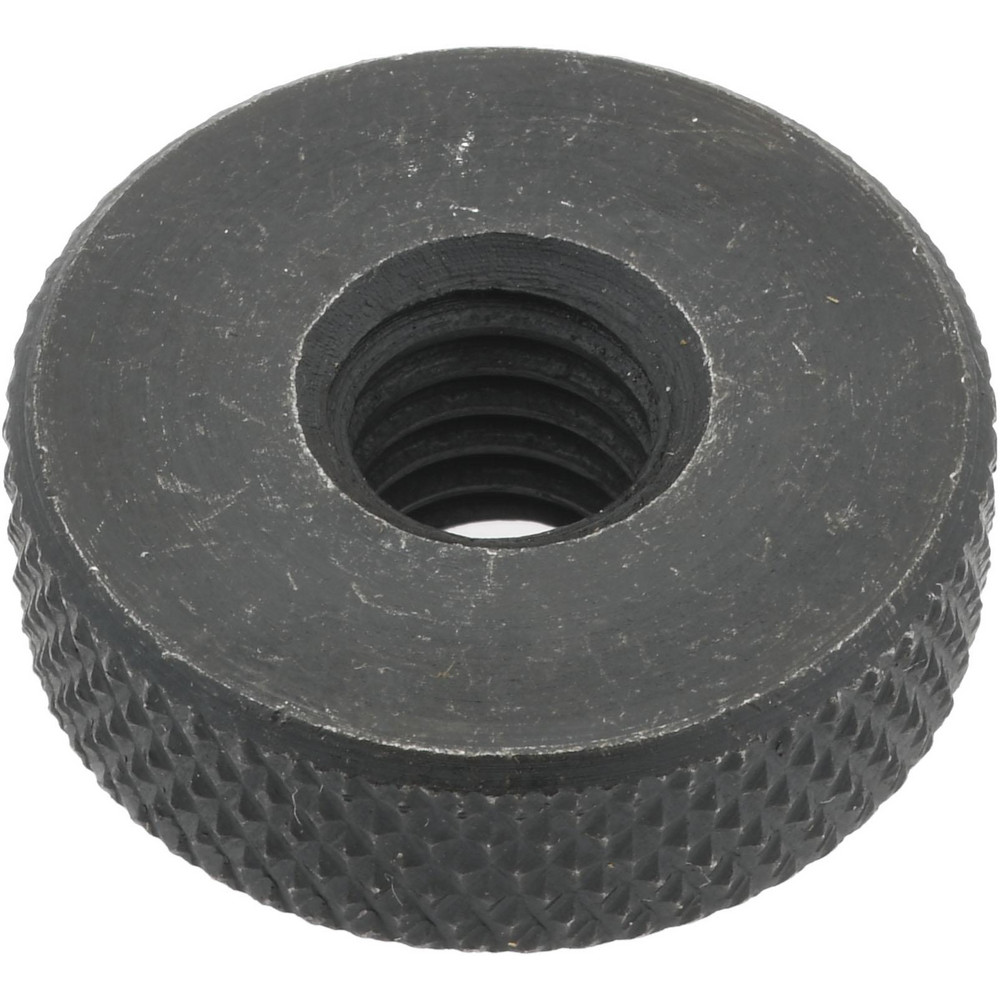 Gibraltar 3/816" UNC Thread, Black Oxide Finish, Steel Round Knurled