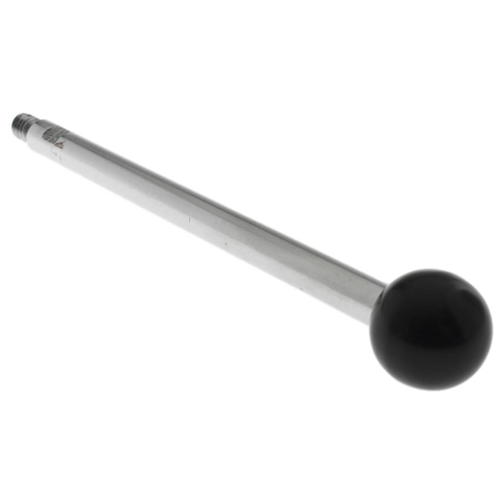 1/4-20 Stem, 3/4" Knob Diam, 0.31" Shaft Diam, Gear Lever Arm with Ball Knob