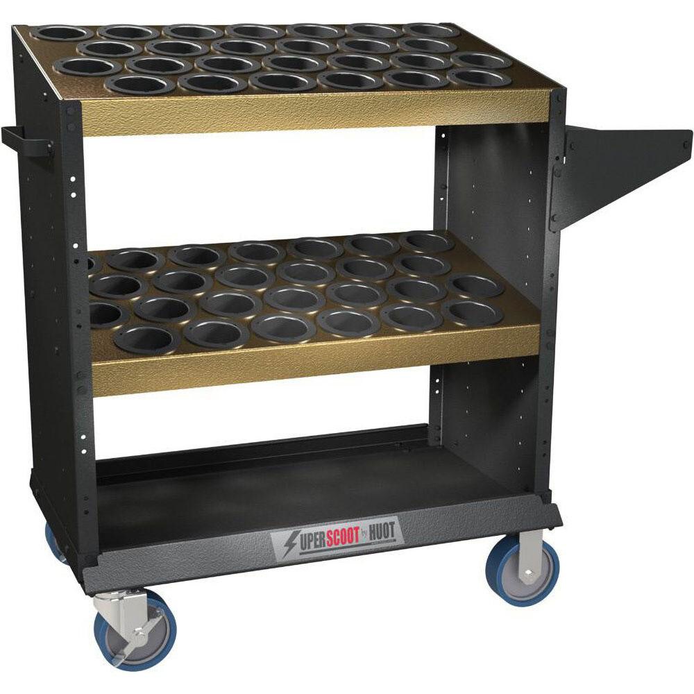 52 Tool Capacity, HSK100A Taper Size SuperScoot CNC Tool Cart