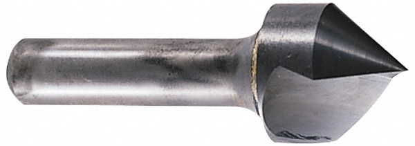 Hertel 331-011060 1-1/4" Head Diam, 3/4" Shank Diam, 1 Flute 82° Solid Carbide Countersink Image