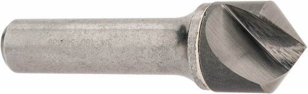 Hertel 331-008580 3/4" Head Diam, 1/2" Shank Diam, 1 Flute 100&deg; Solid Carbide Countersink Image
