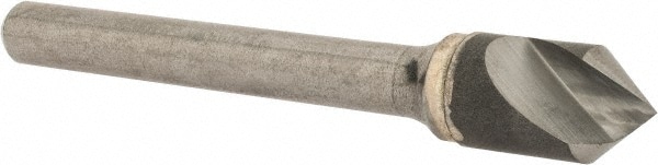 Hertel 331-005060 3/8" Head Diam, 1/4" Shank Diam, 1 Flute 82° Solid Carbide Countersink Image