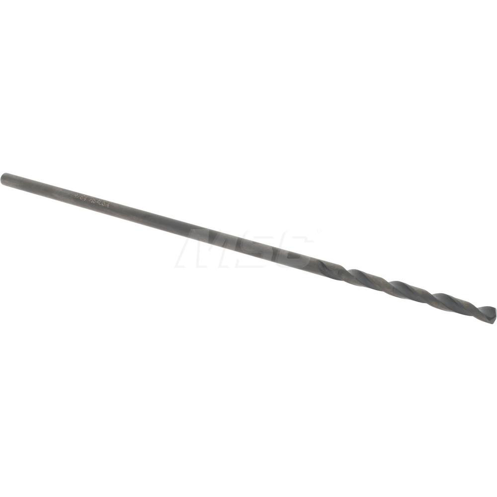 Aircraft Extension Drill Bit: 9/64" Dia, 135 ° Point, High Speed Steel