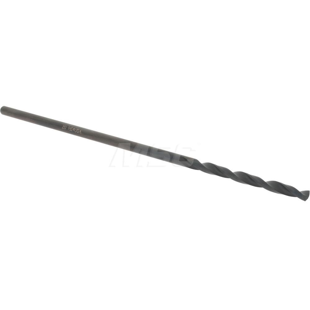 Aircraft Extension Drill Bit: #20, 135 ° Point, High Speed Steel